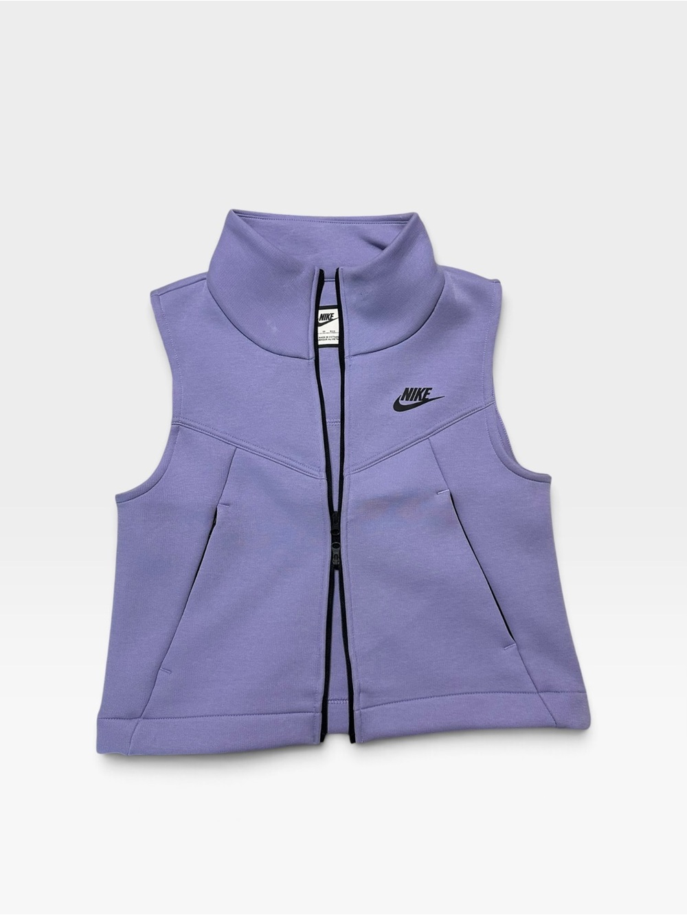 Kids sleeveless zip vest